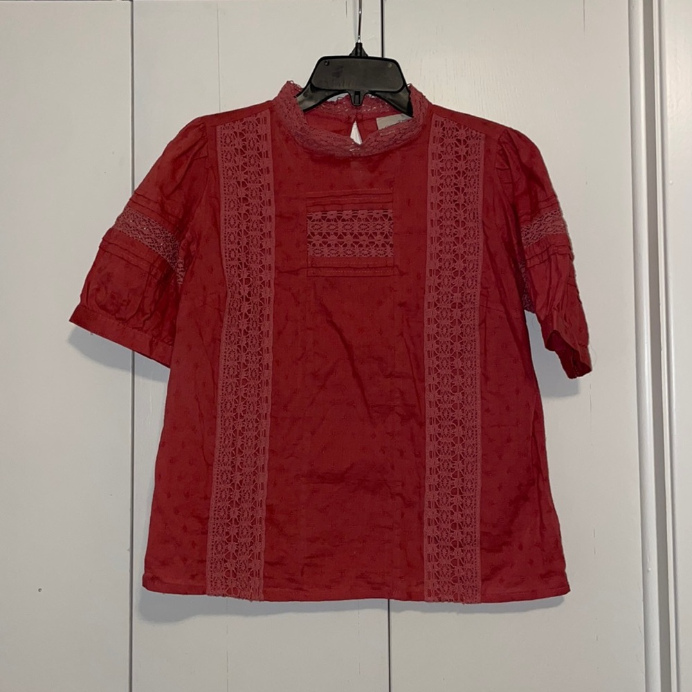 Pink Target Blouse